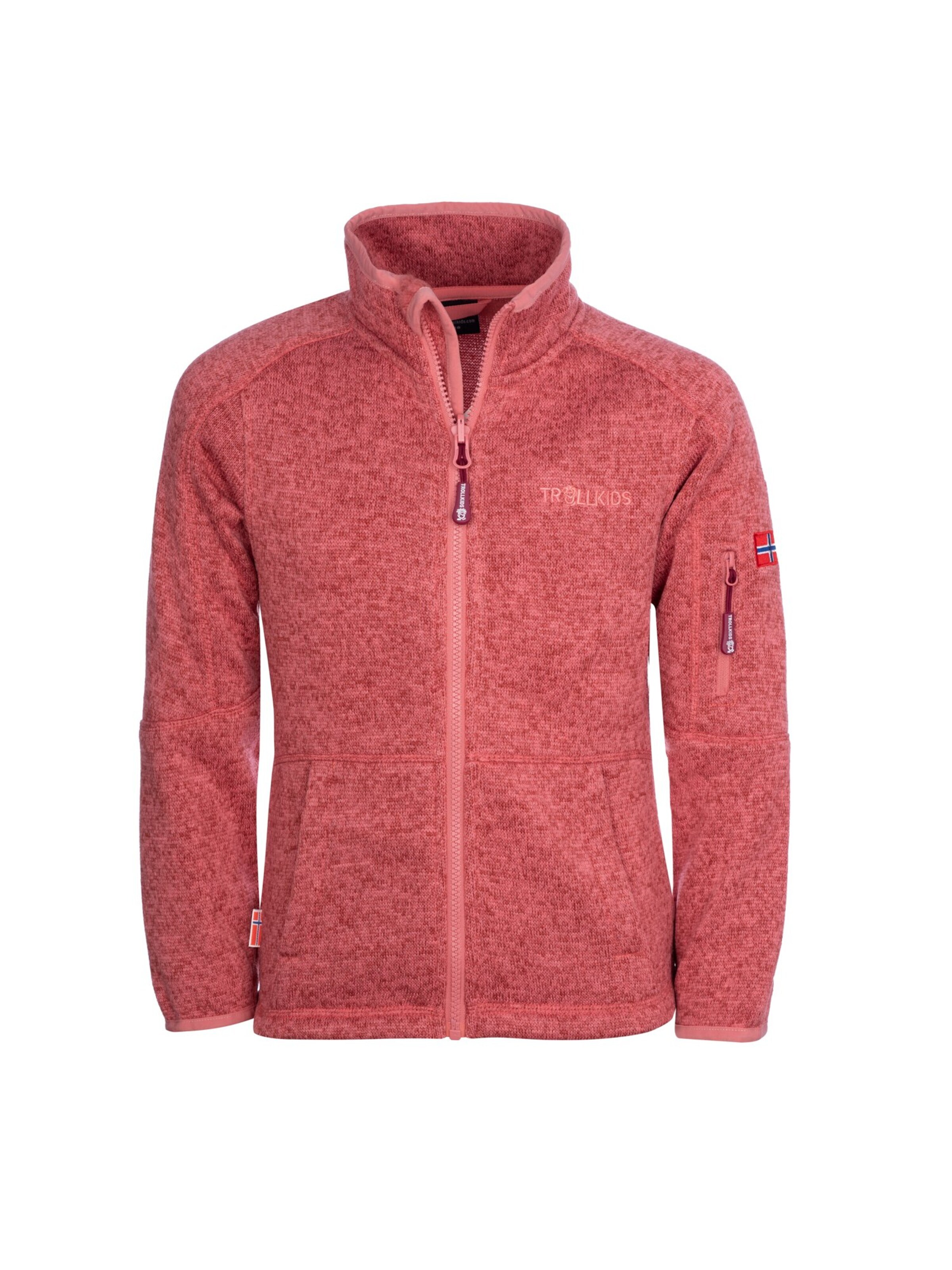 TROLLKIDS Athletic Jacket ' LOFOTEN' in Red