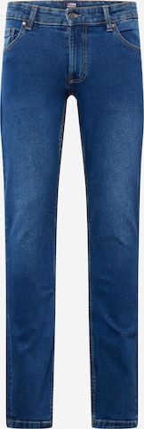 Coupe slim Jean 'Mr. Red' Denim Project en bleu : devant