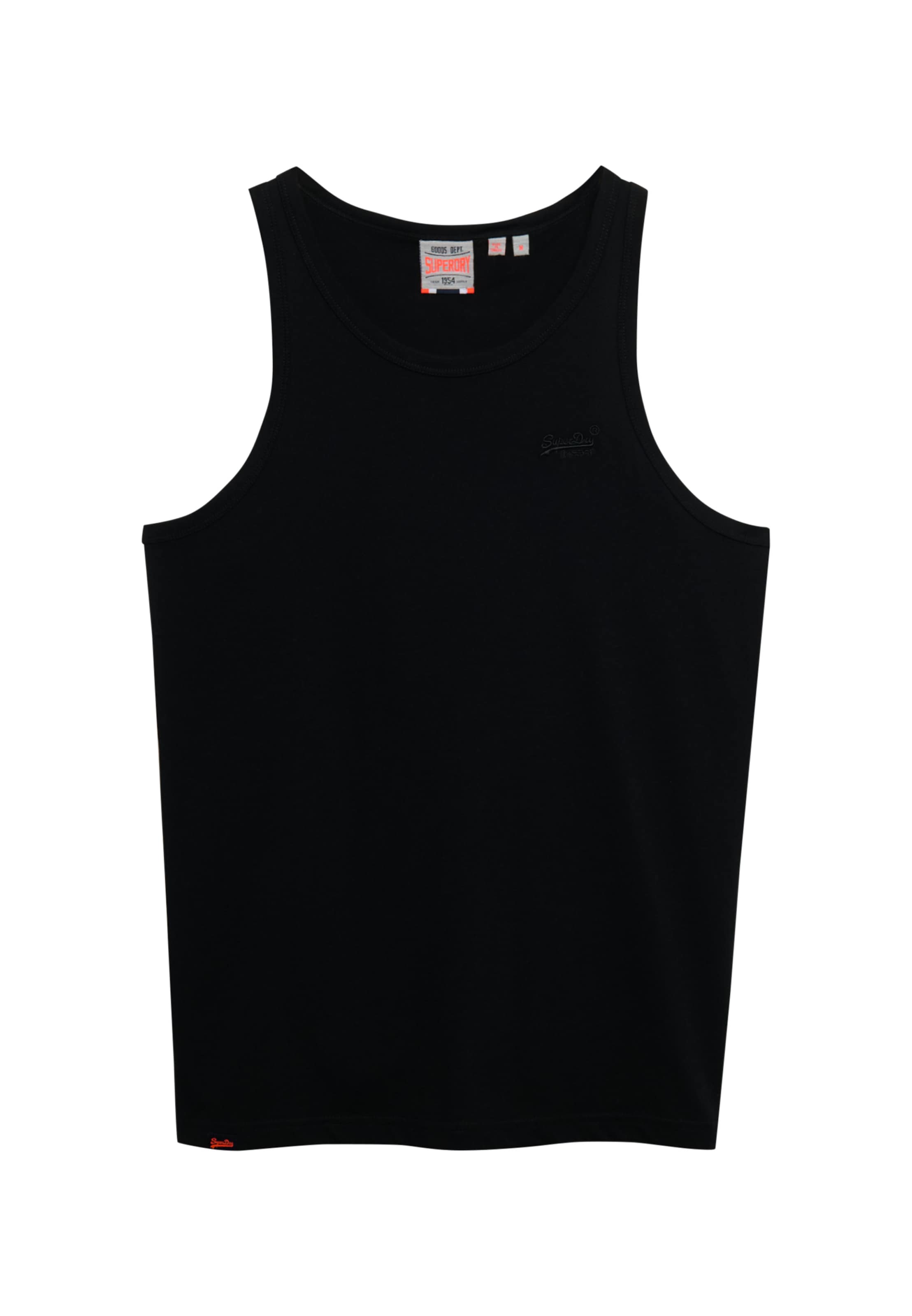 T-Shirt 'Essential' Superdry & Co en noir : devant