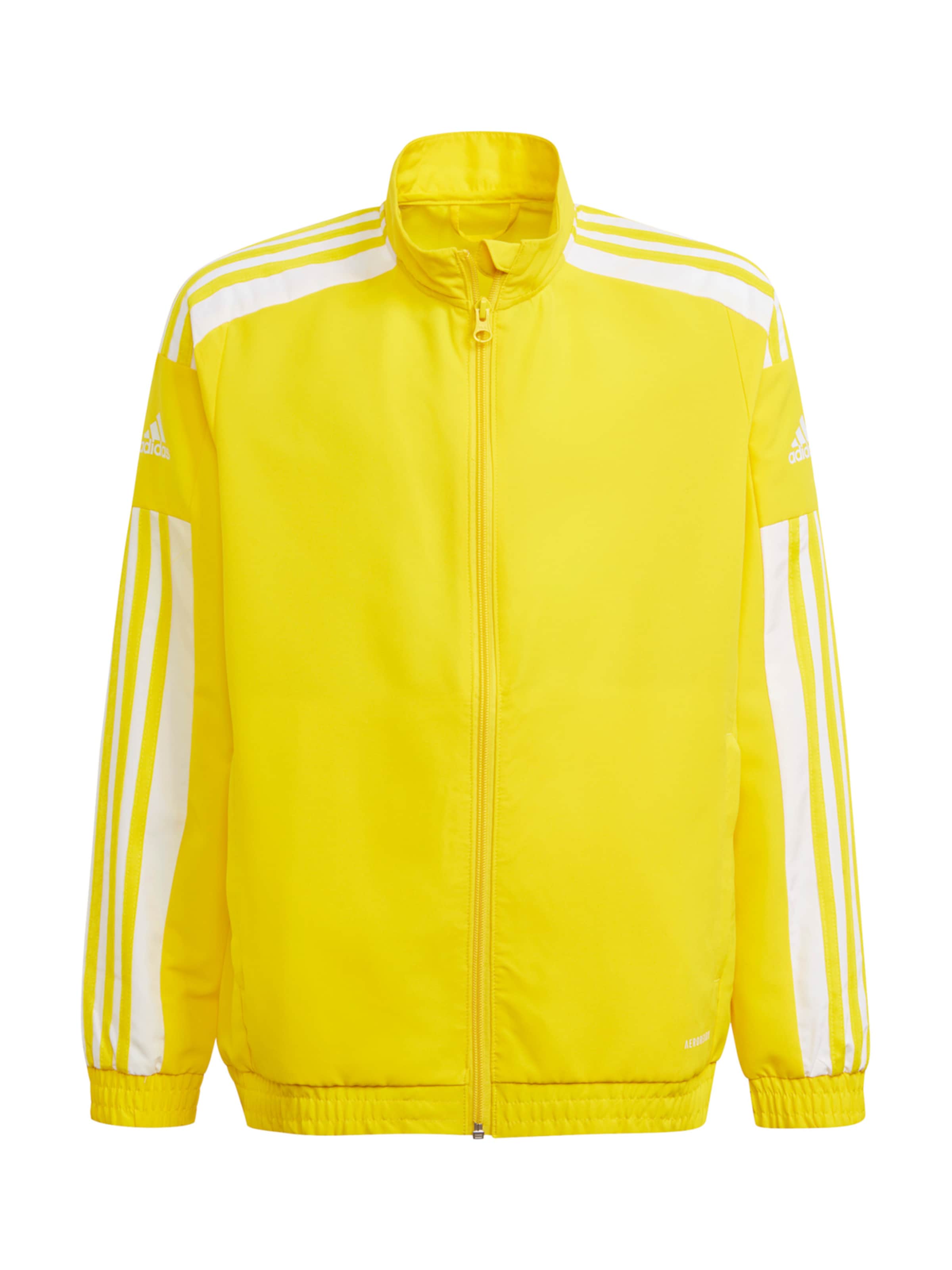 ADIDAS PERFORMANCE Sportjacke 'Squadra 21' in Gelb: Vorderseite