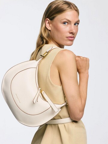 Smaak Schultertasche 'MARLON'‌ in Beige: Vorderseite