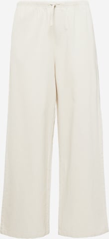 WEEKDAY Loose fit Trousers 'Dream' in Brown: front