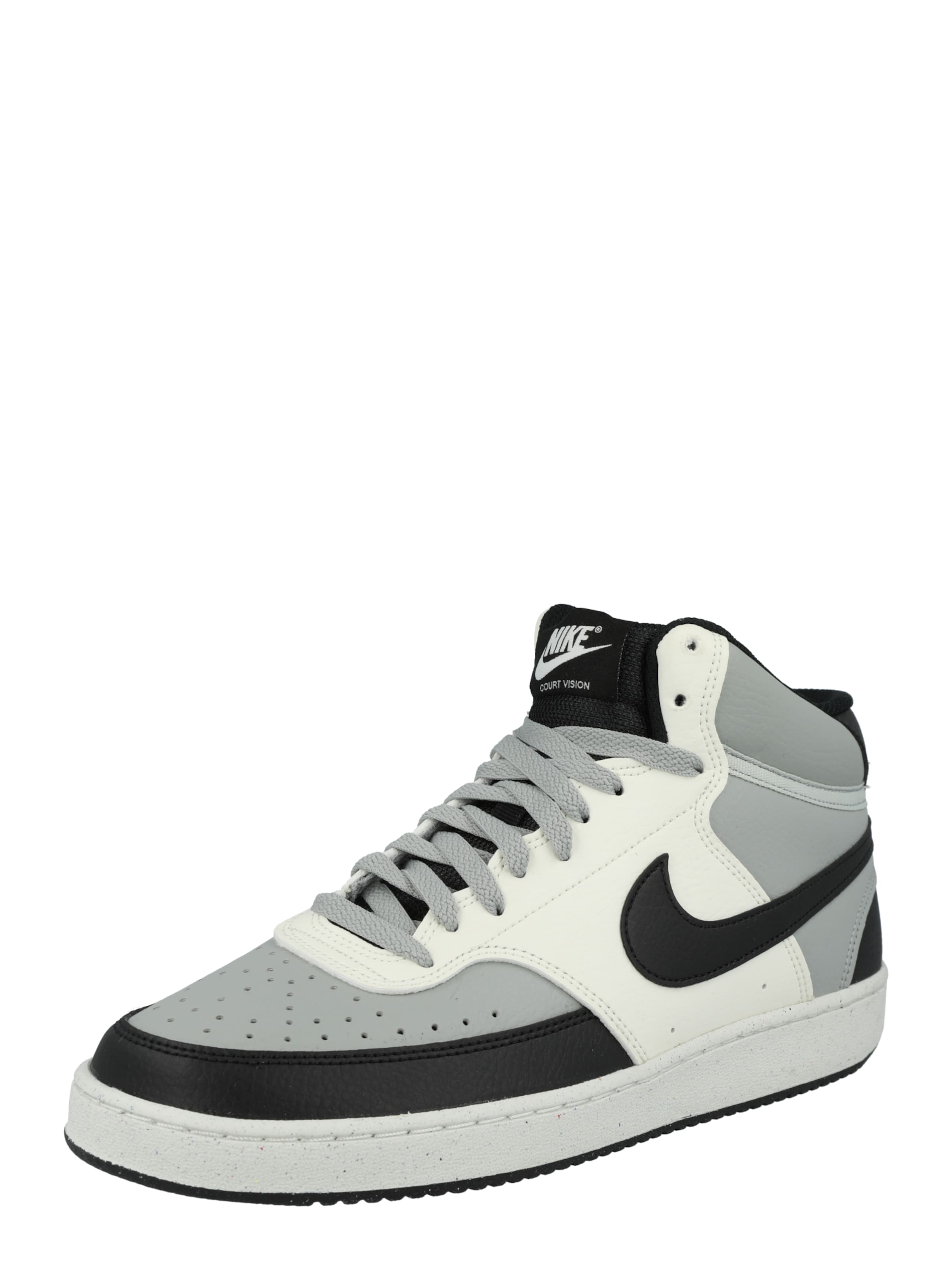 Nike Sportswear Låg sneaker 'Court Vision Next Nature' i grå: framsida