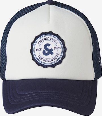 Cappello da baseball 'MILES' di JACK & JONES in blu: frontale