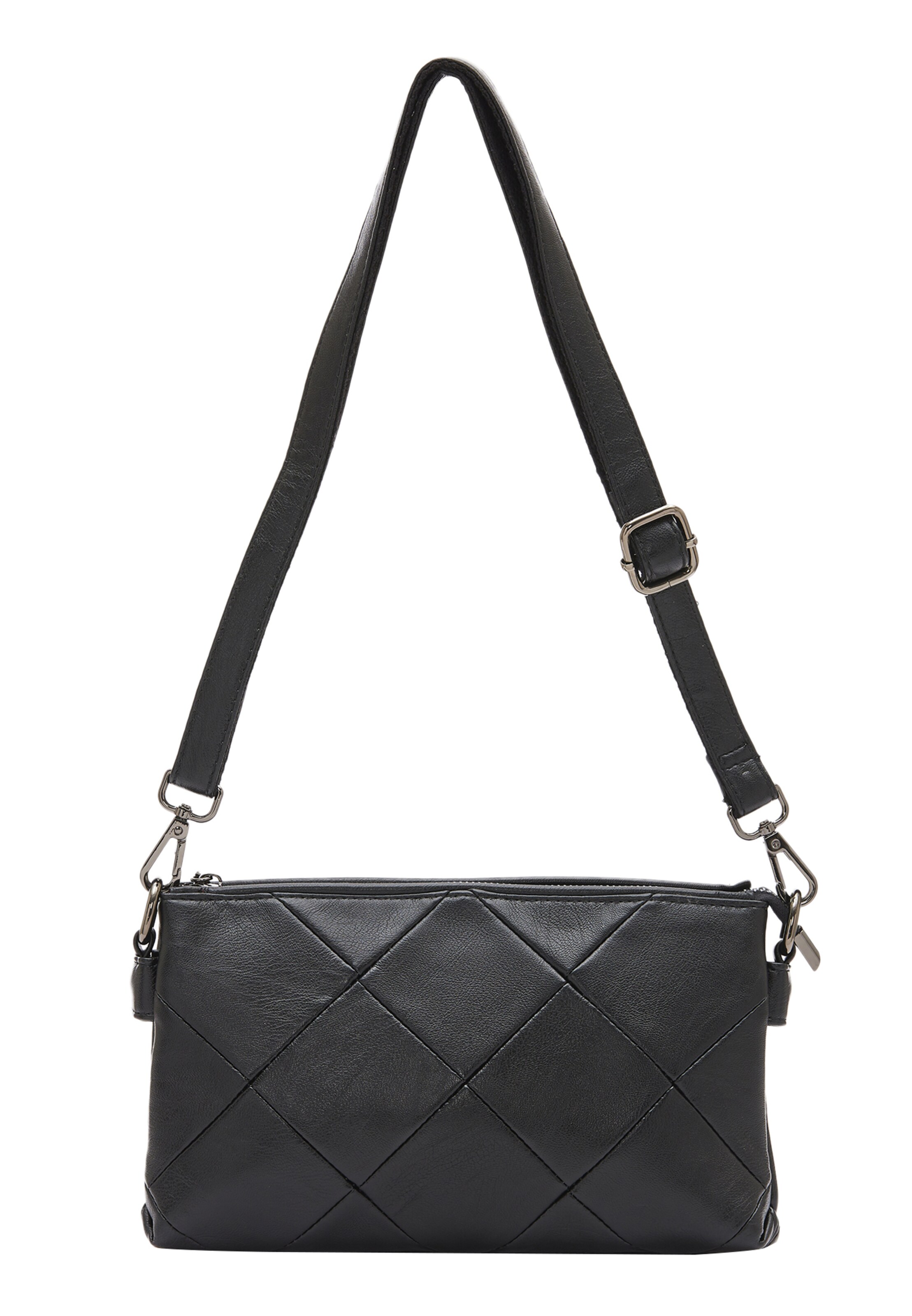 NAEMI Schoudertas in Zwart: voorkant