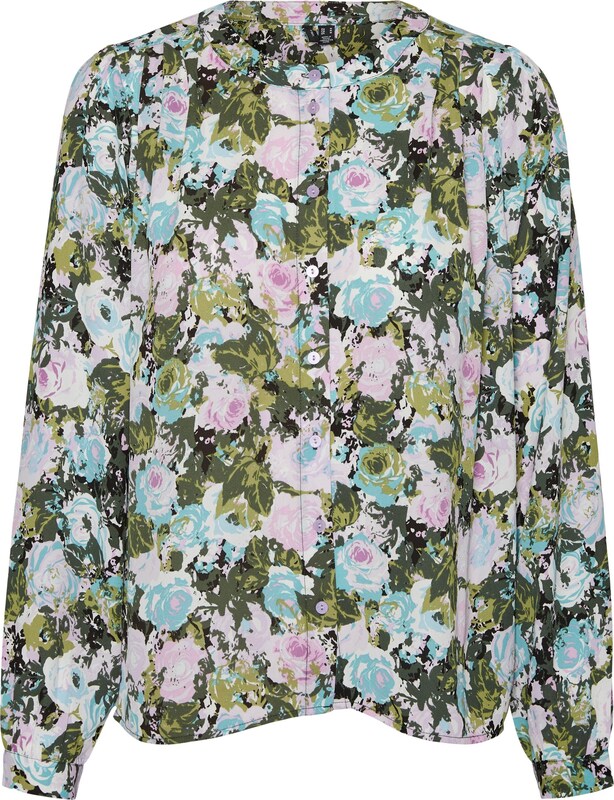 VERO MODA Bluse 'Gaya Poel in Grün Lavendel RN7695 VERO MODA Bluse 'Gaya Poel in Grün Lavendel RN7695
