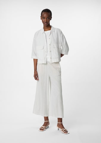 Wide Leg Pantalon comma casual identity en blanc