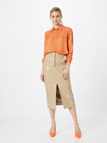 Stefanel Bluse in Orange