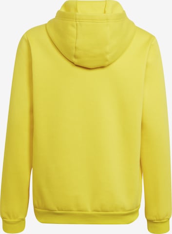 ADIDAS PERFORMANCE Athletic Sweatshirt 'Entrada 22' in Yellow