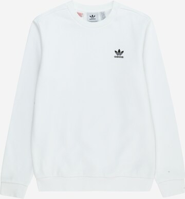 ADIDAS ORIGINALS Sweatshirt 'Adicolor' in Wit: voorkant