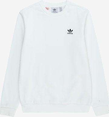 ADIDAS ORIGINALS Sweatshirt 'Adicolor' i hvit: forside