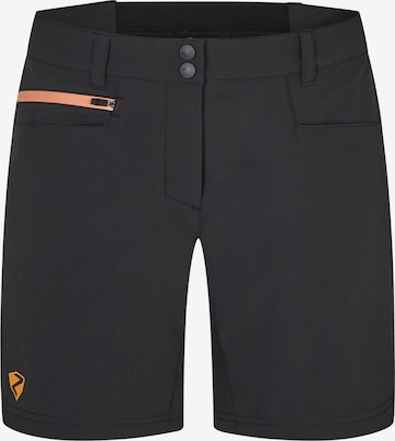 ZIENER Workout Pants 'NEJA X-Function' in Black: front