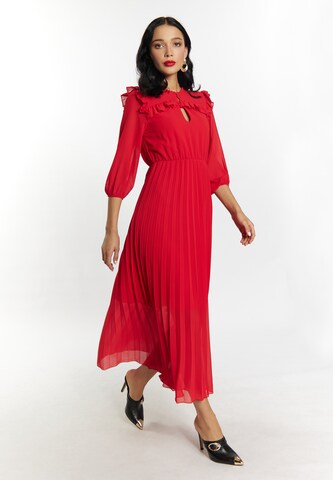 Robe faina en rouge