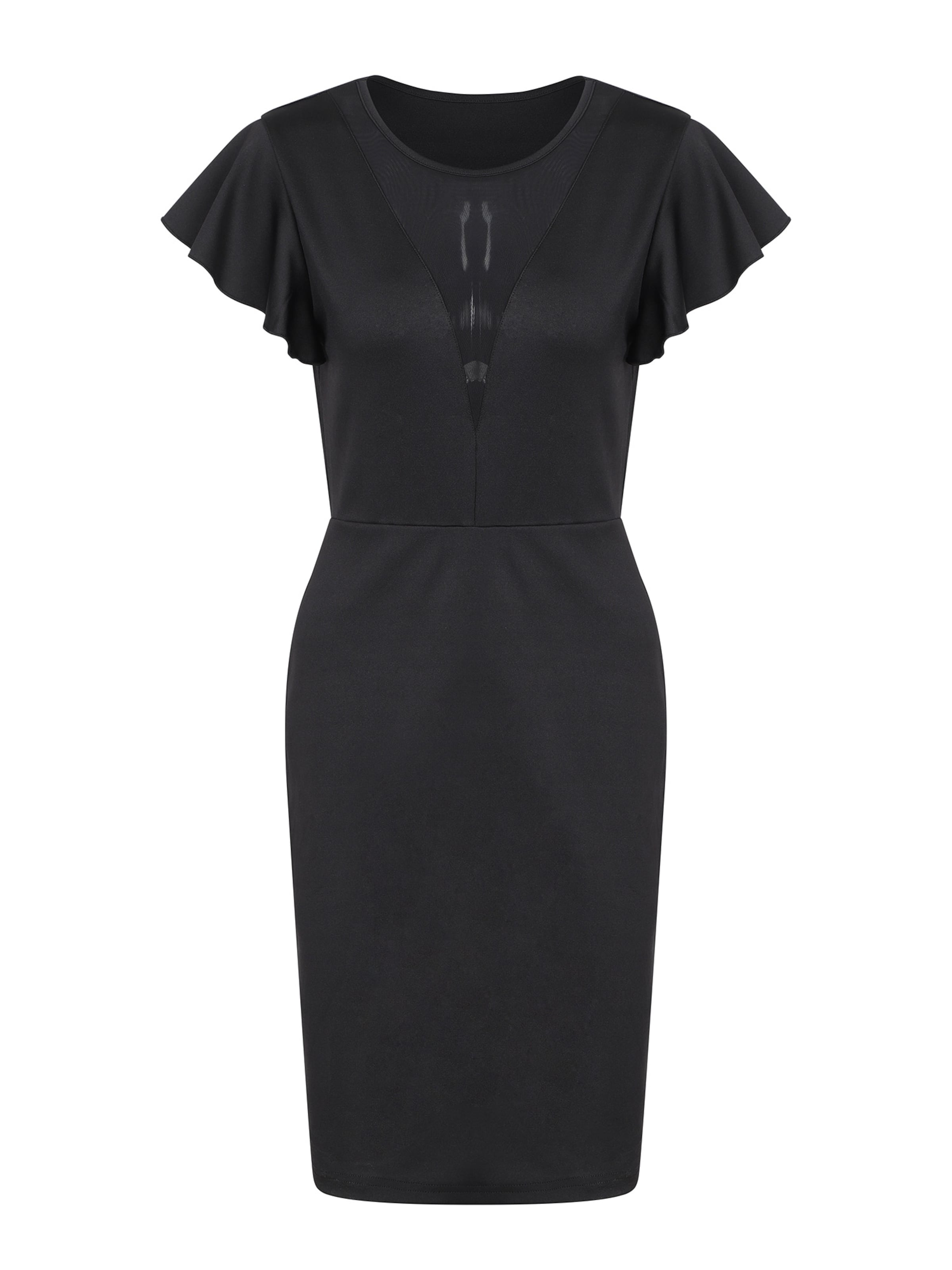 LapaPlus Kleid‌‌‌‌‌ in Schwarz: Vorderseite