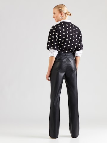 monari Bootcut Spodnie w kolorze czarny