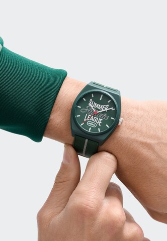 ADIDAS ORIGINALS Analoog horloge 'Project Two' in Groen: voorkant
