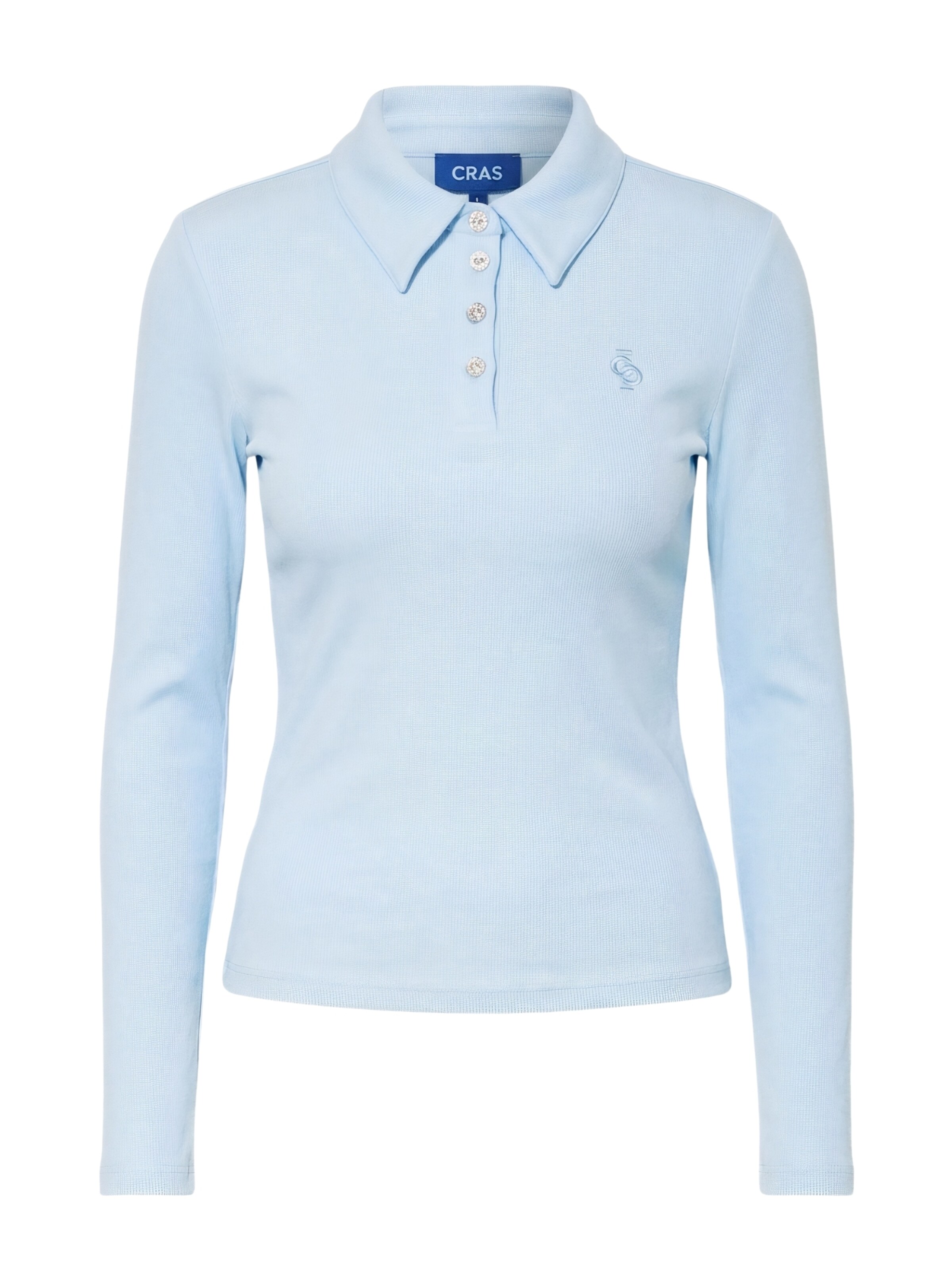 Crās - Camisa ' Ivonecras ' em azul: frente