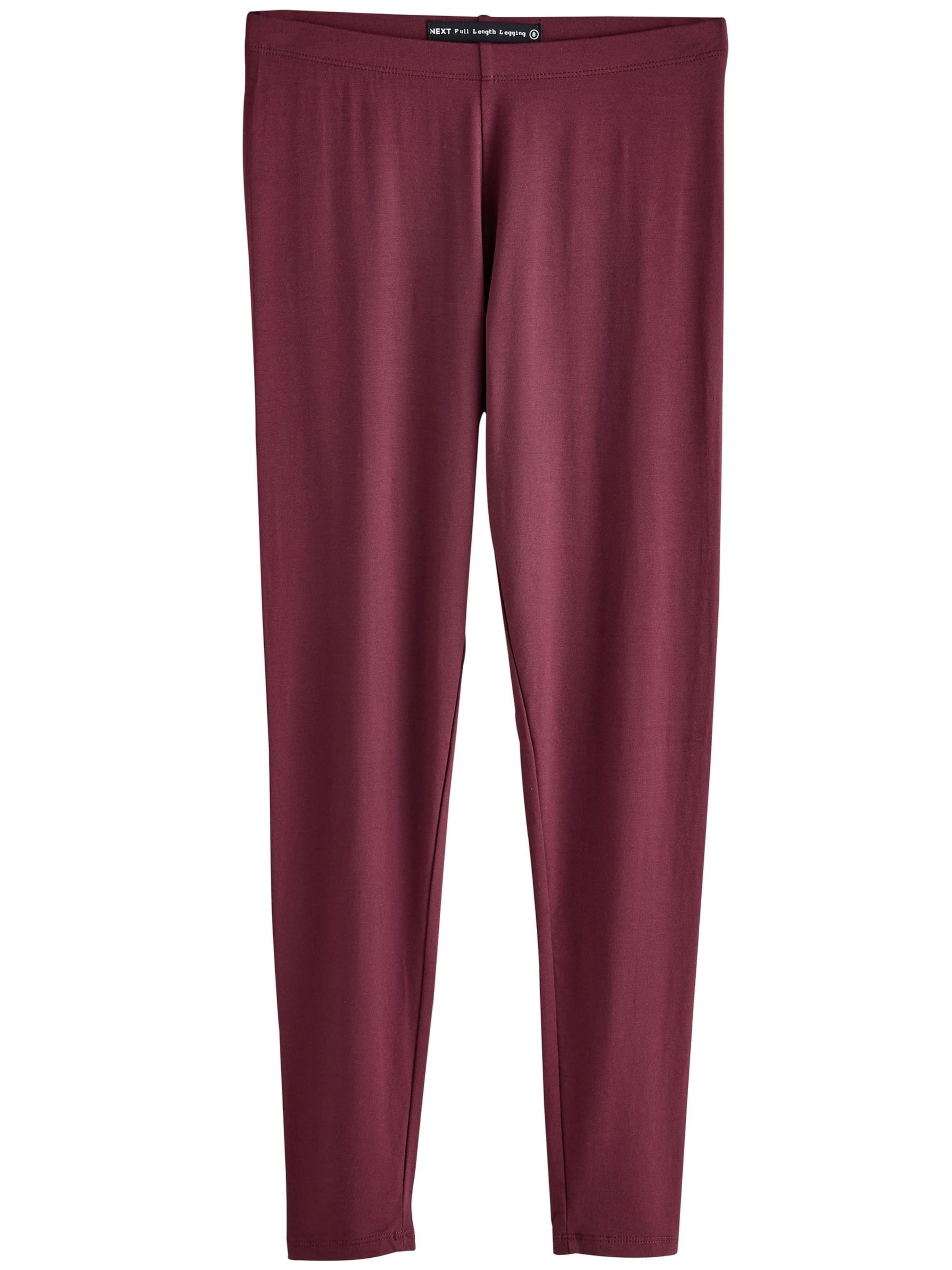 Next - Skinny Leggings em vermelho: frente