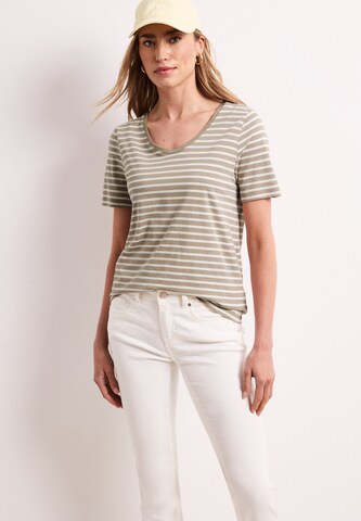 STREET ONE Shirt in Beige: front