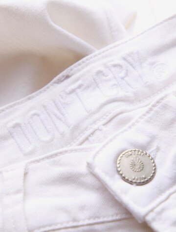 Don't Cry Jeans in 28 in White