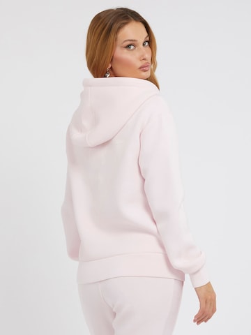 GUESS Sweatjacke in Pink