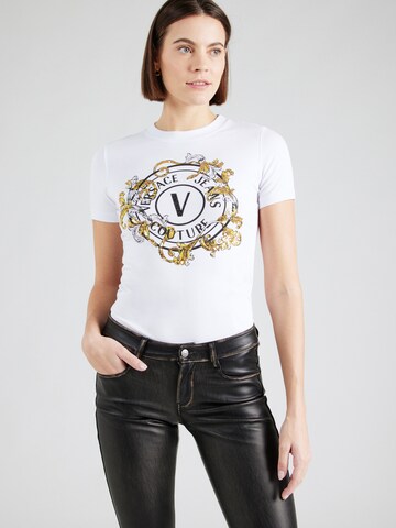 Maglietta di Versace Jeans Couture in bianco: frontale