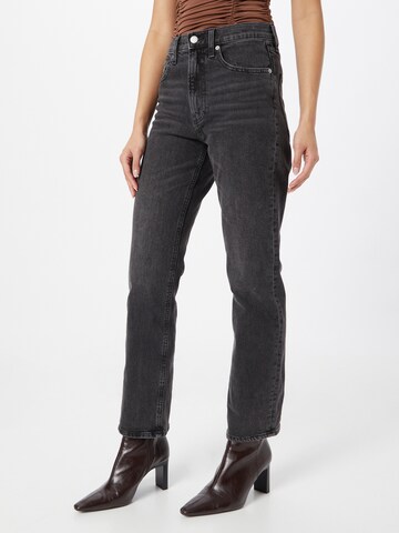 GAP Regular Jeans in Zwart: voorkant