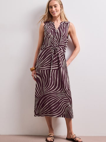 STREET ONE Summer Dress in Red: front