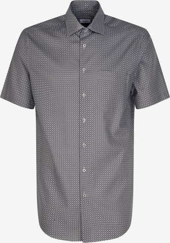 Coupe regular Chemise business SEIDENSTICKER en vert : devant