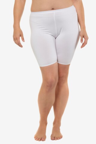 Ulla Popken Regular Boyshorts in White: front