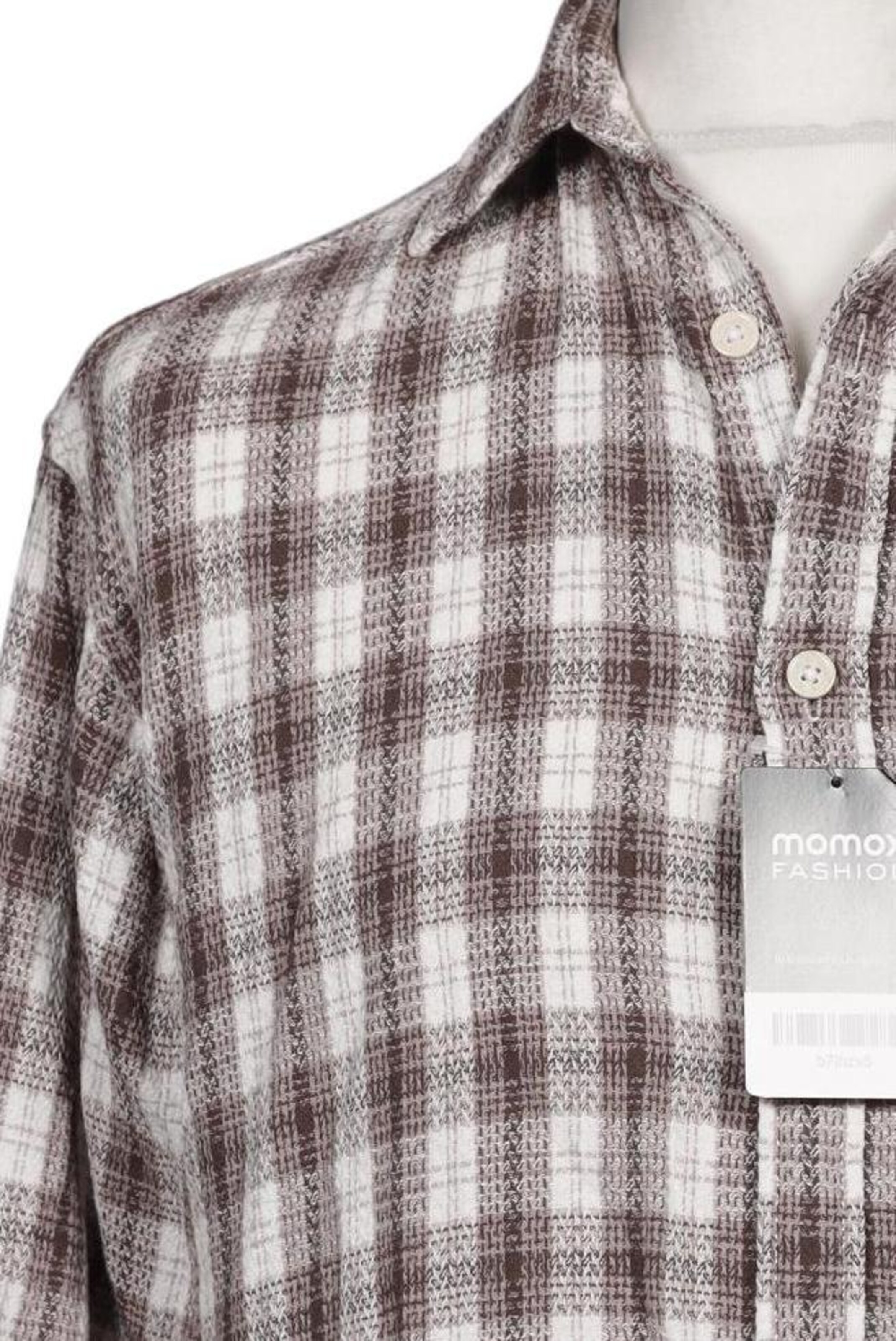 JACK & JONES Button Up Shirt in M in Brown
