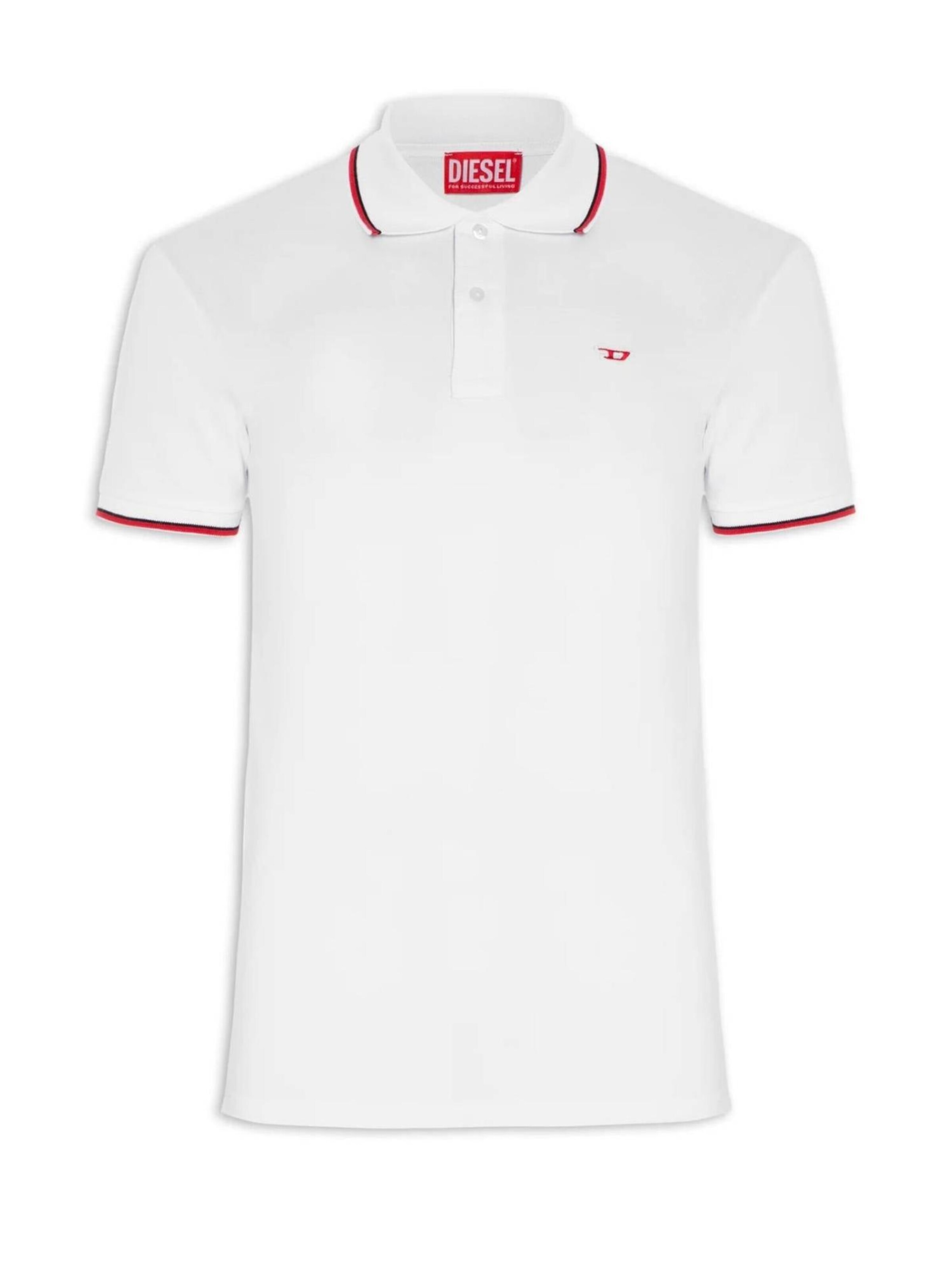 DIESEL Shirt 'T-SMITH-D' in White: front