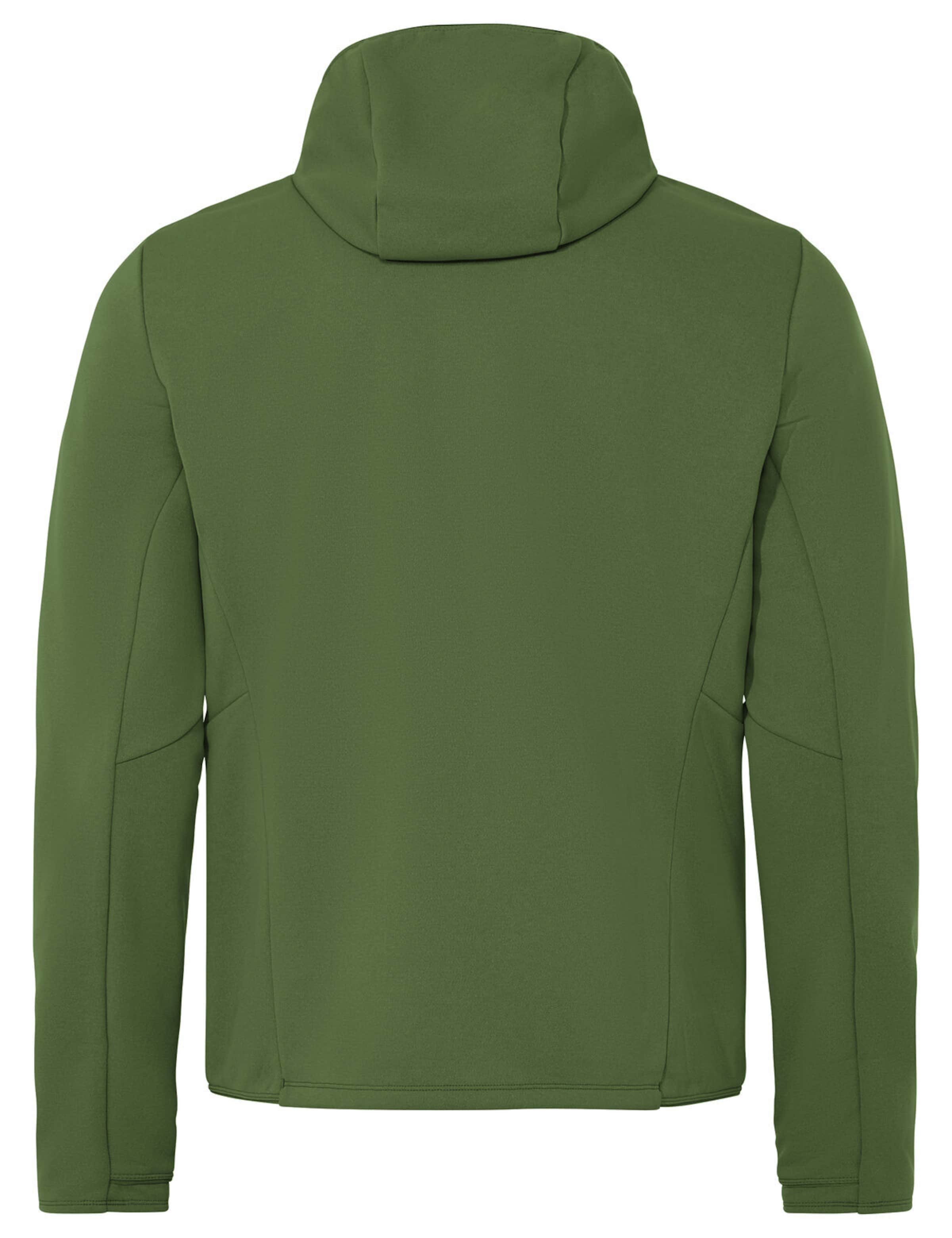 VAUDE Athletic fleece jacket 'Monviso III' in Green