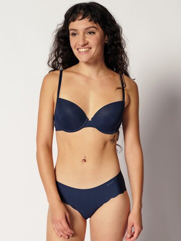 Skiny Regular BH 'Lovers' in Blau: Vorderseite