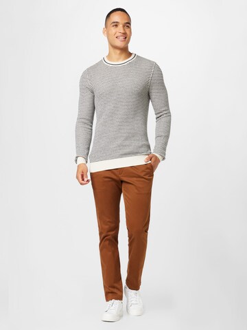 Casual Friday Sweater 'Karl' in Beige