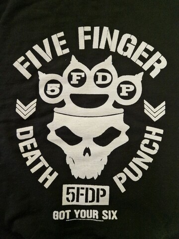 Maglietta 'Five Finger Death Punch Army T-Shirt' di Five Finger Death Punch in nero