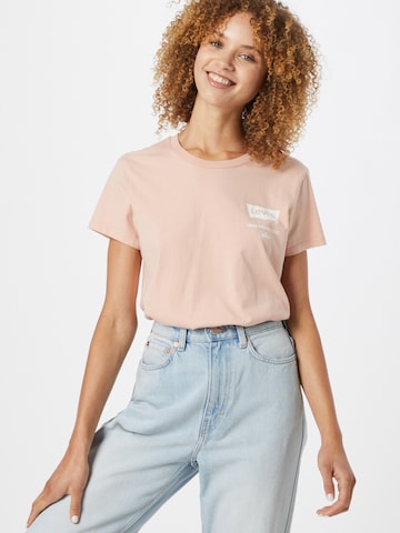 LEVI'S ® Shirt 'The Perfect Tee' in Pink: predná strana