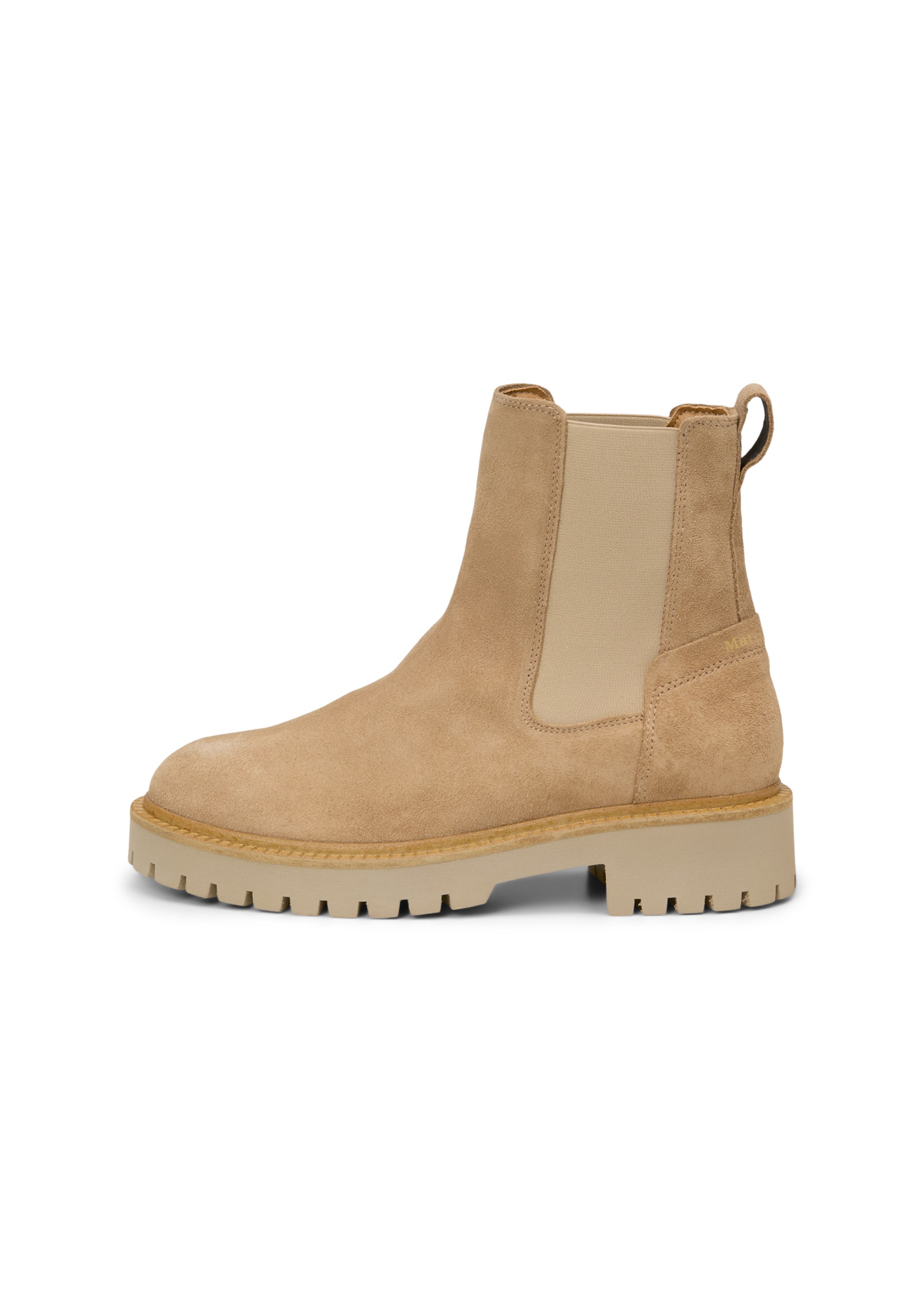 Chelsea Boots ' mit Profilsohle ' Marc O'Polo en marron : devant