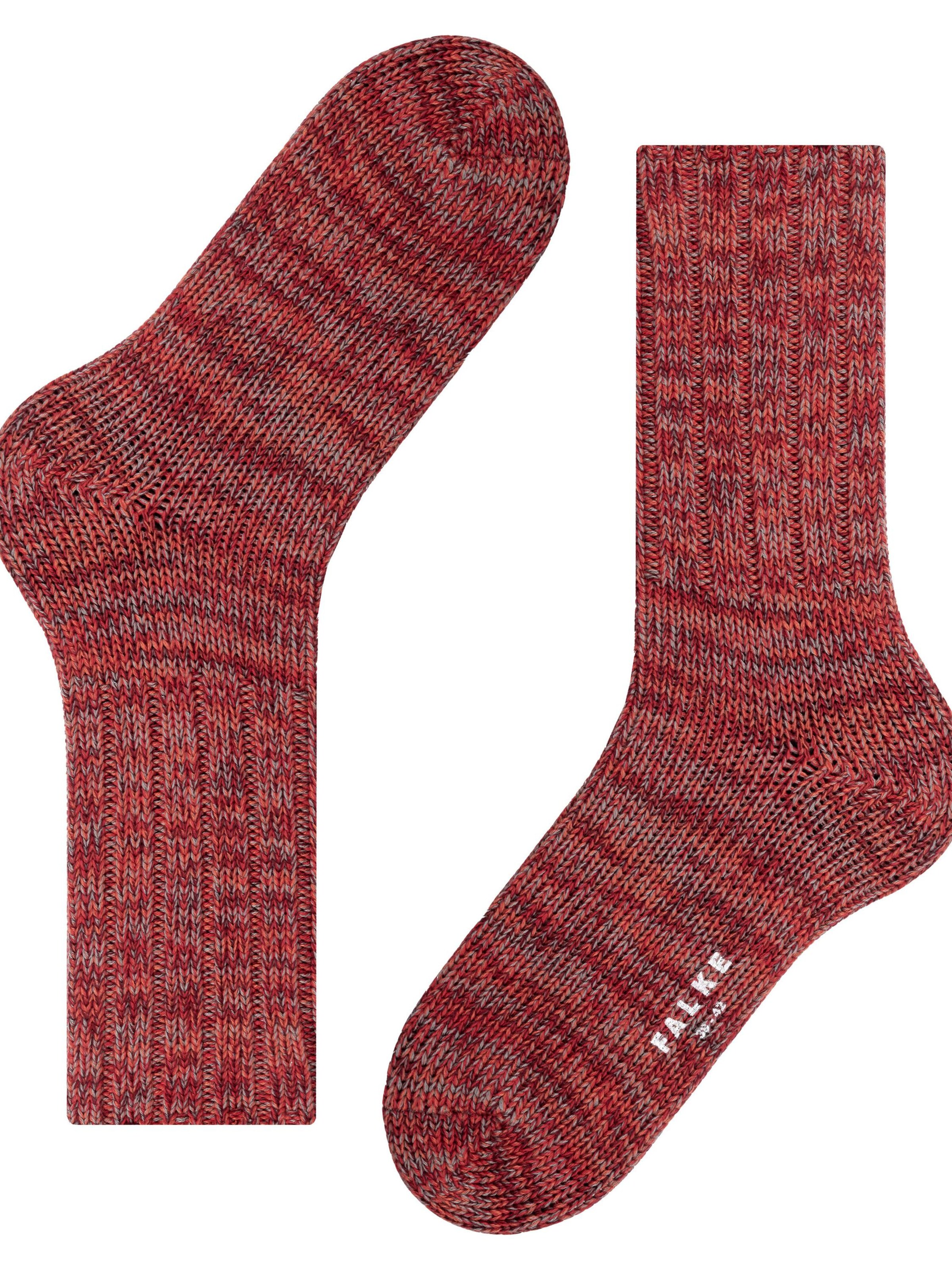 FALKE Socks 'Brooklyn' in Orange