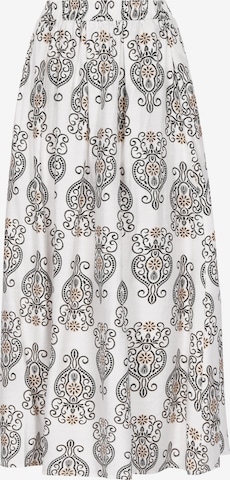 usha FESTIVAL - Falda en blanco: frente