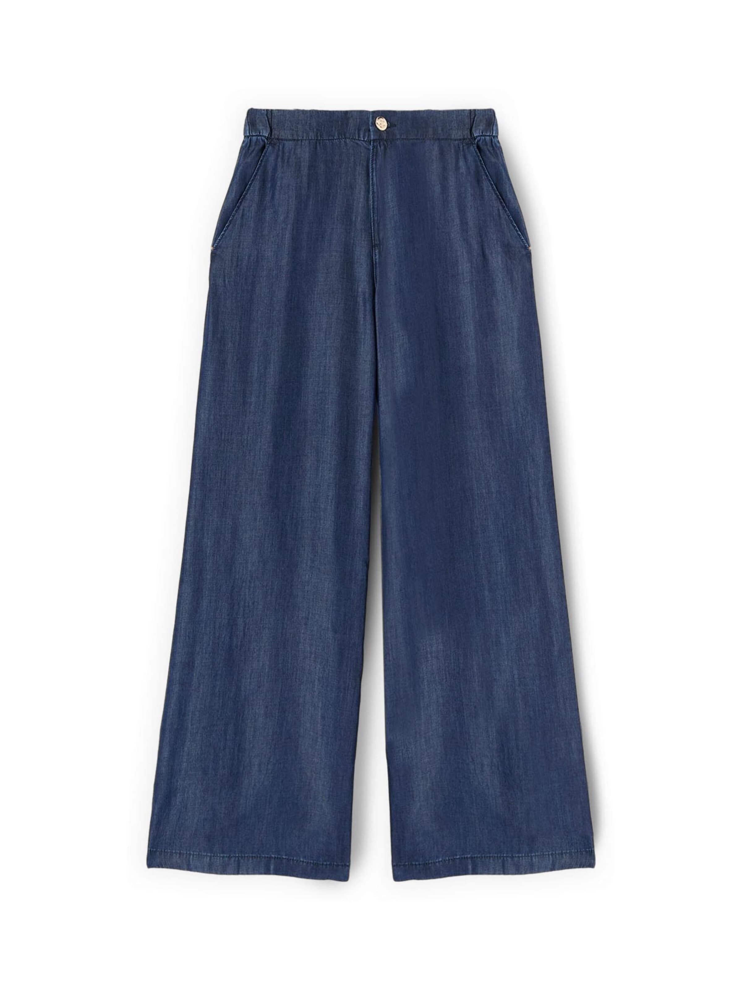 MOTIVI Wide Leg Jeans‌‌ in Blau: Vorderseite