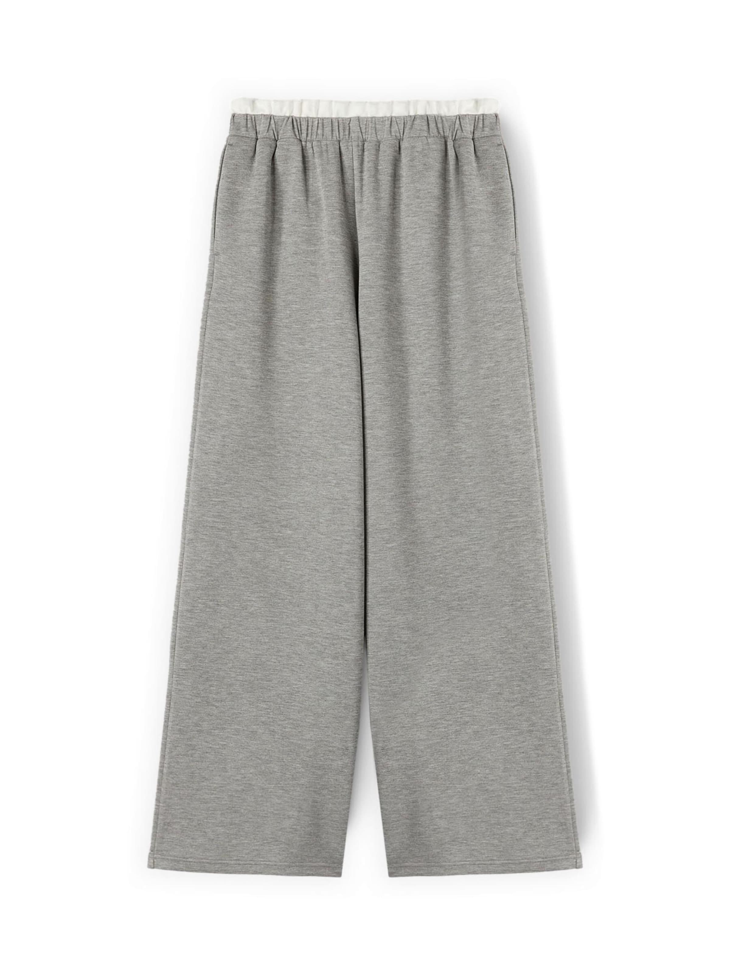 MOTIVI - Pierna ancha Pantalón en gris: frente