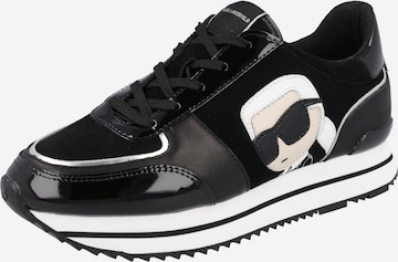 Karl Lagerfeld Sneaker 'VELOCITA II' in Schwarz: predná strana