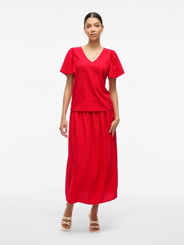 VILA Blouse in Red