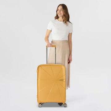 American Tourister Trolley 'Starvibe' in Gelb