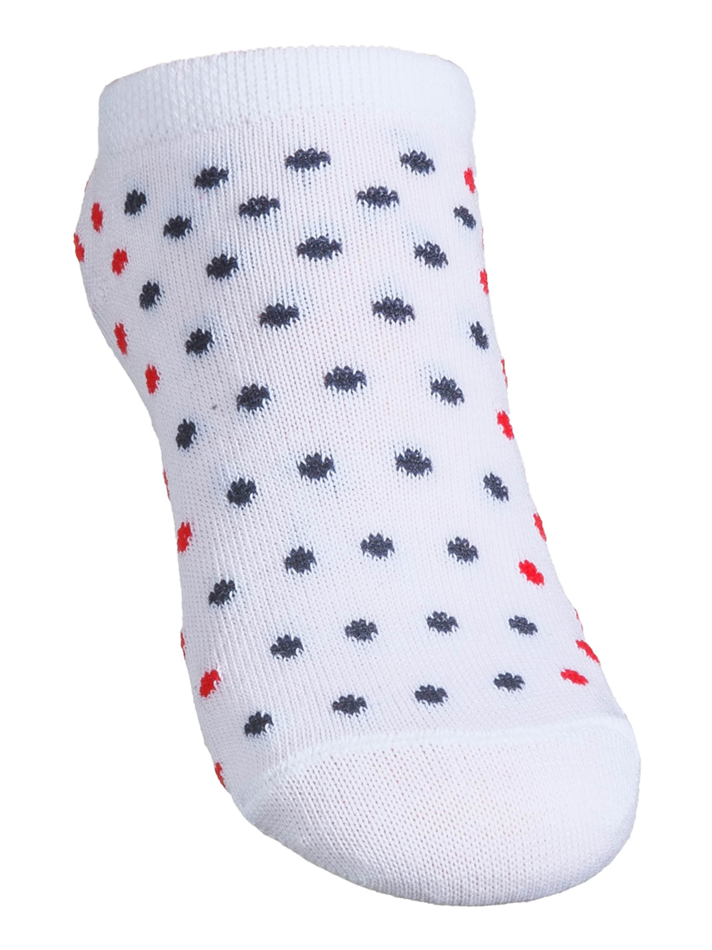 Cotton Prime - Meias 'Maritim' em vermelho