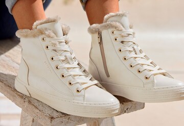 Elbsand Schnürstiefelette in Beige