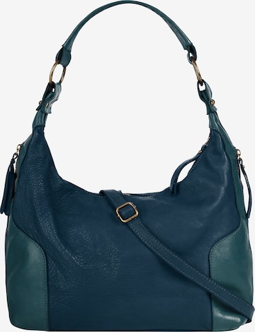 Cabas Samantha Look en bleu : devant