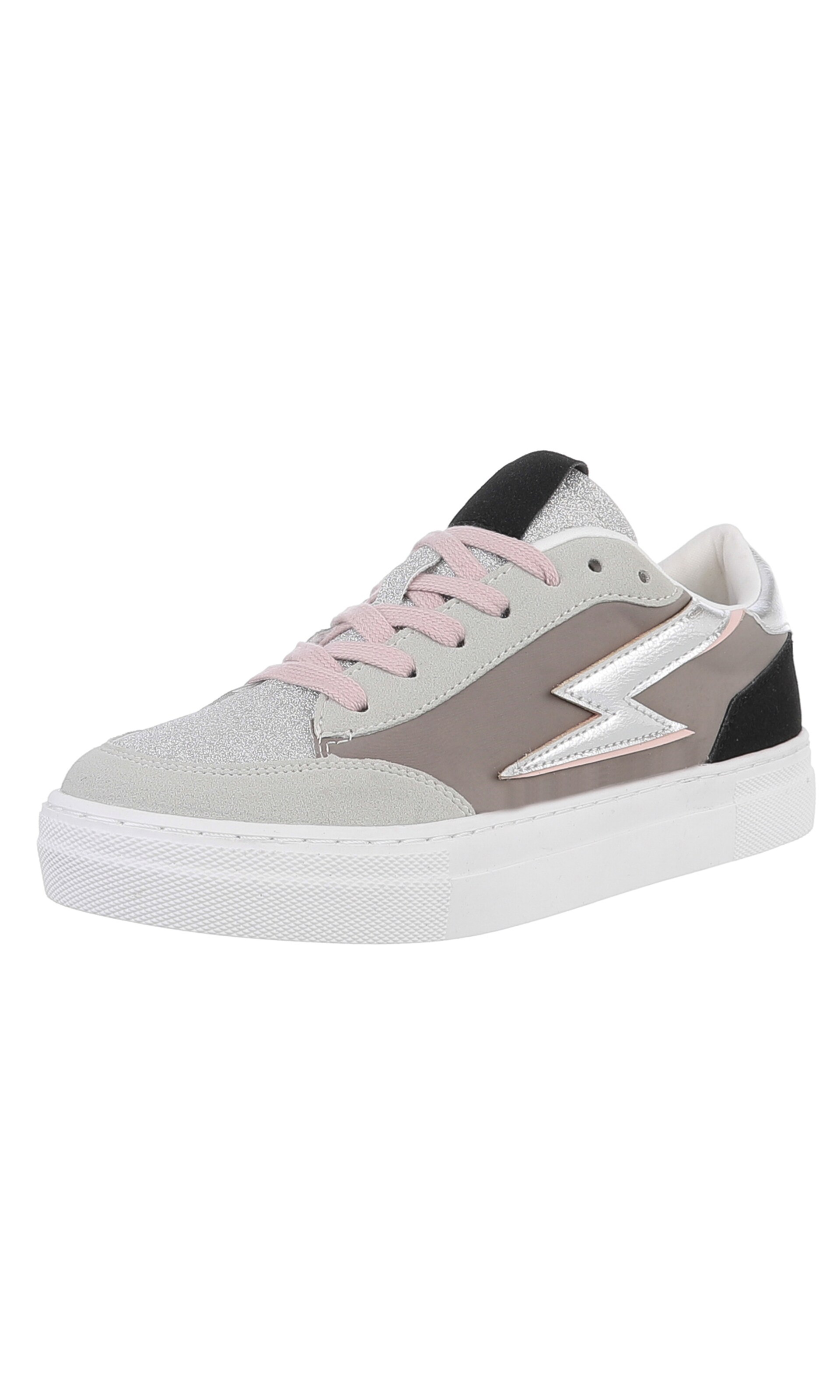 Ital-Design Sneaker in Grau: Vorderseite