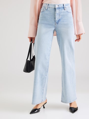 FRAME Wide leg Jeans in Blue: front